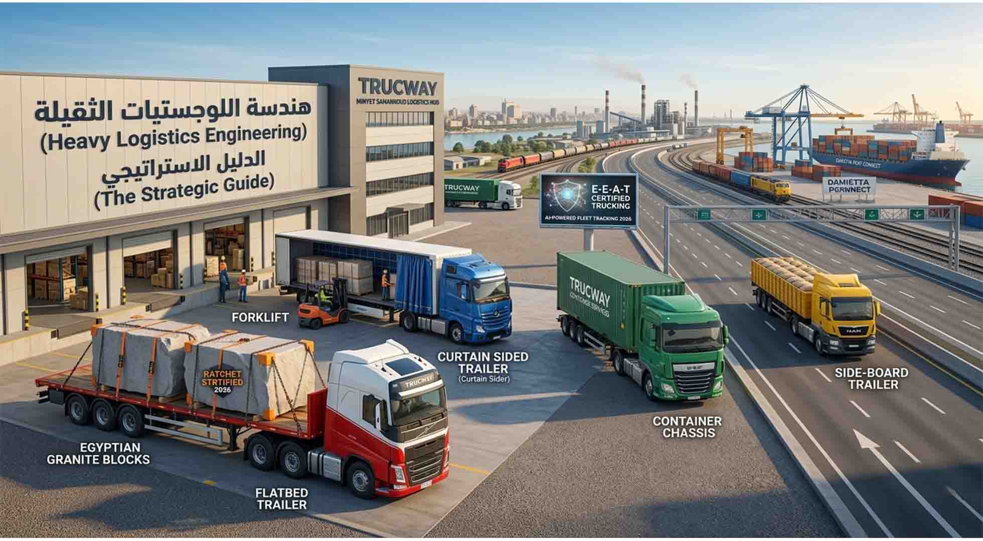دليل قطاع اللوجستيات والشحن في مصر: الحلول الذكية وسلاسل الإمداد للشركات [2026]